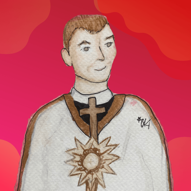 St. Peter Julian Eymard the apostle of the Eucharistic revival of any age.