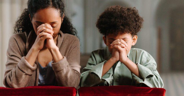 Our program teaches kids both vocal and mental prayers.
